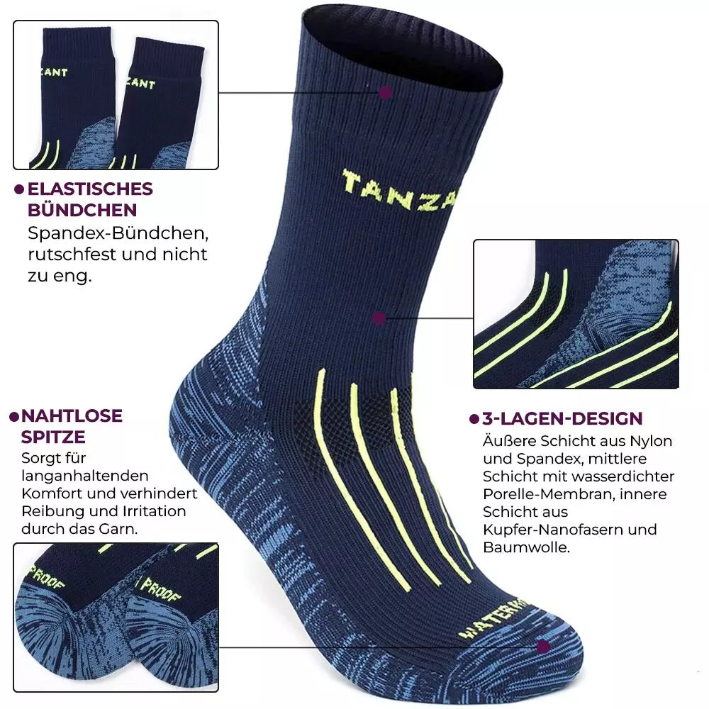 Wasserdichte Socken - Porelle membrane