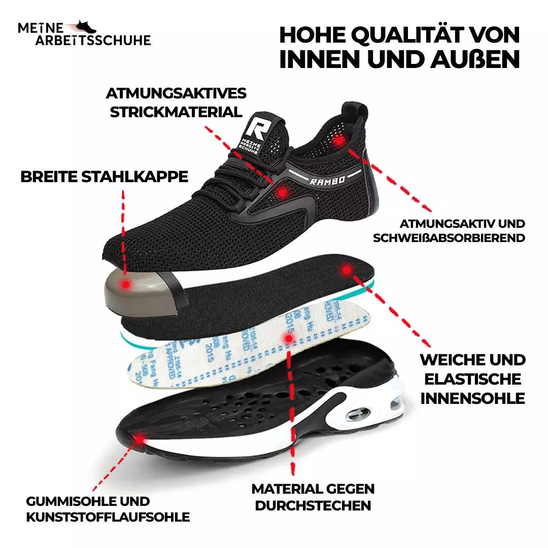 Rambo Sicherheitsschuhe – premium Leichtgewicht & bequem