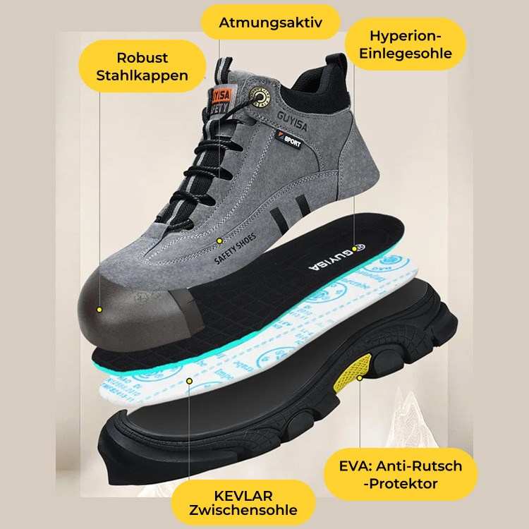 Delfin Sicherheitsschuhe – Geschmeidig Maximaler Schutz