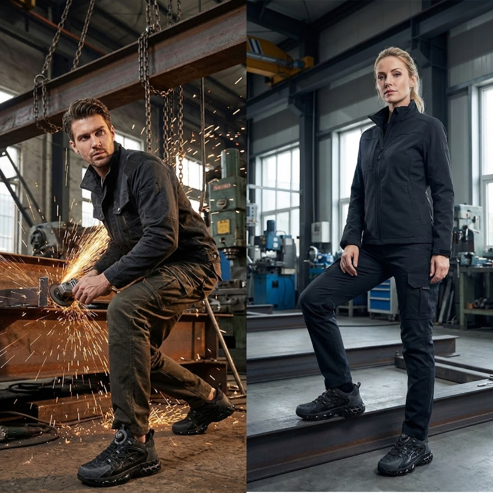 Alpha Sicherheitsschuhe - Moderner Look, zertifizierter Schutz