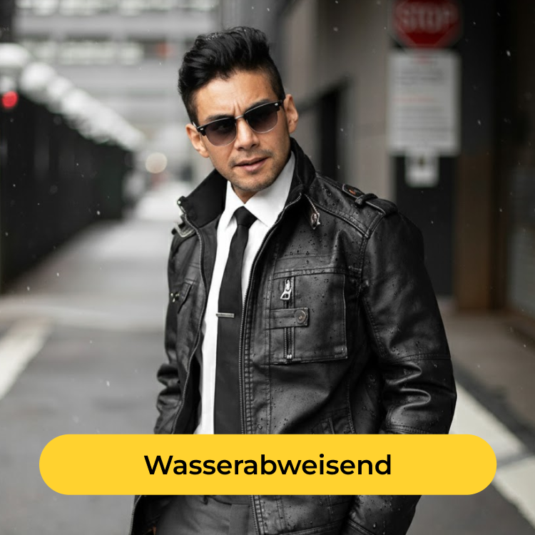 Sturmfels – Lederjacke