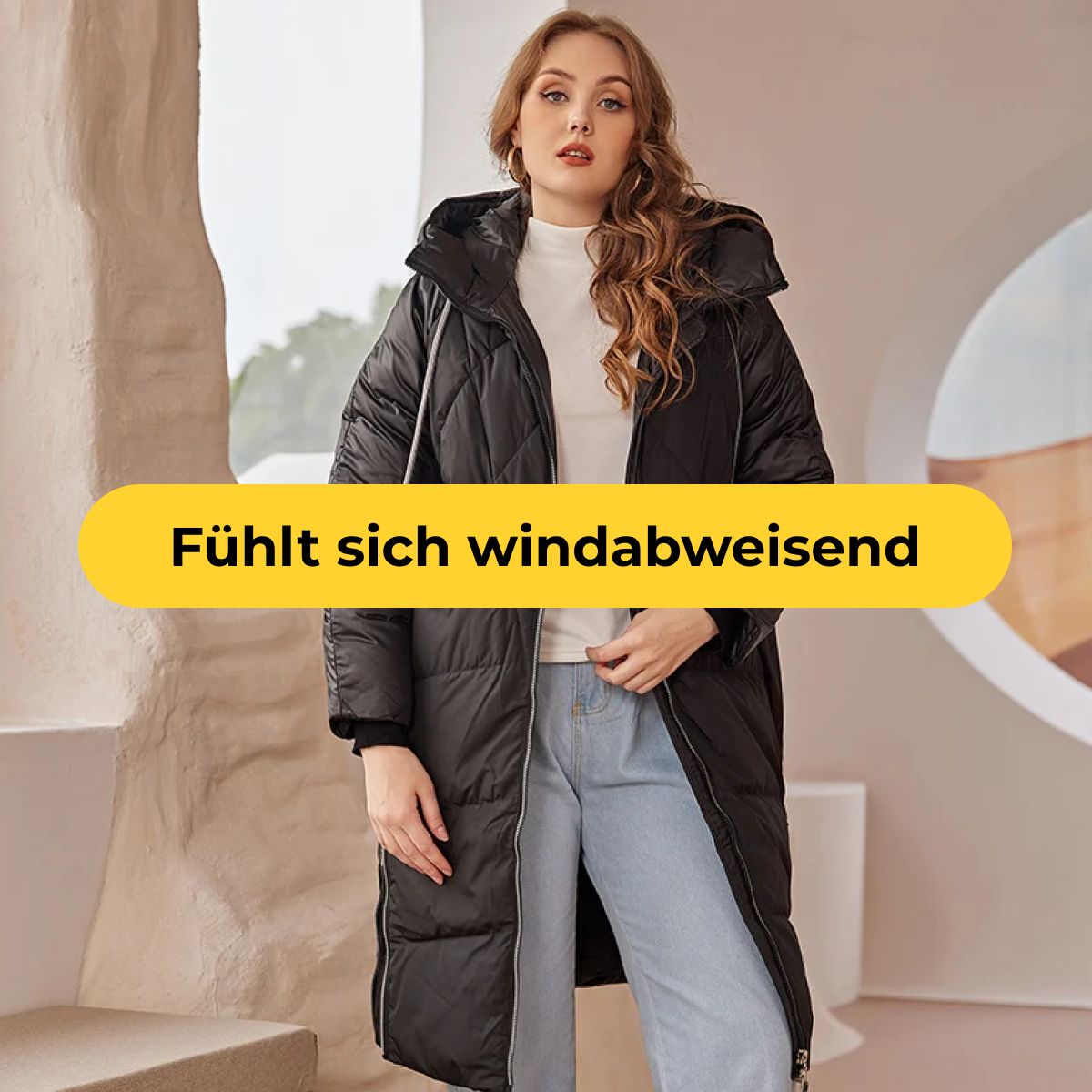 Nordlicht Winter-Parka – Stil trifft Wärme