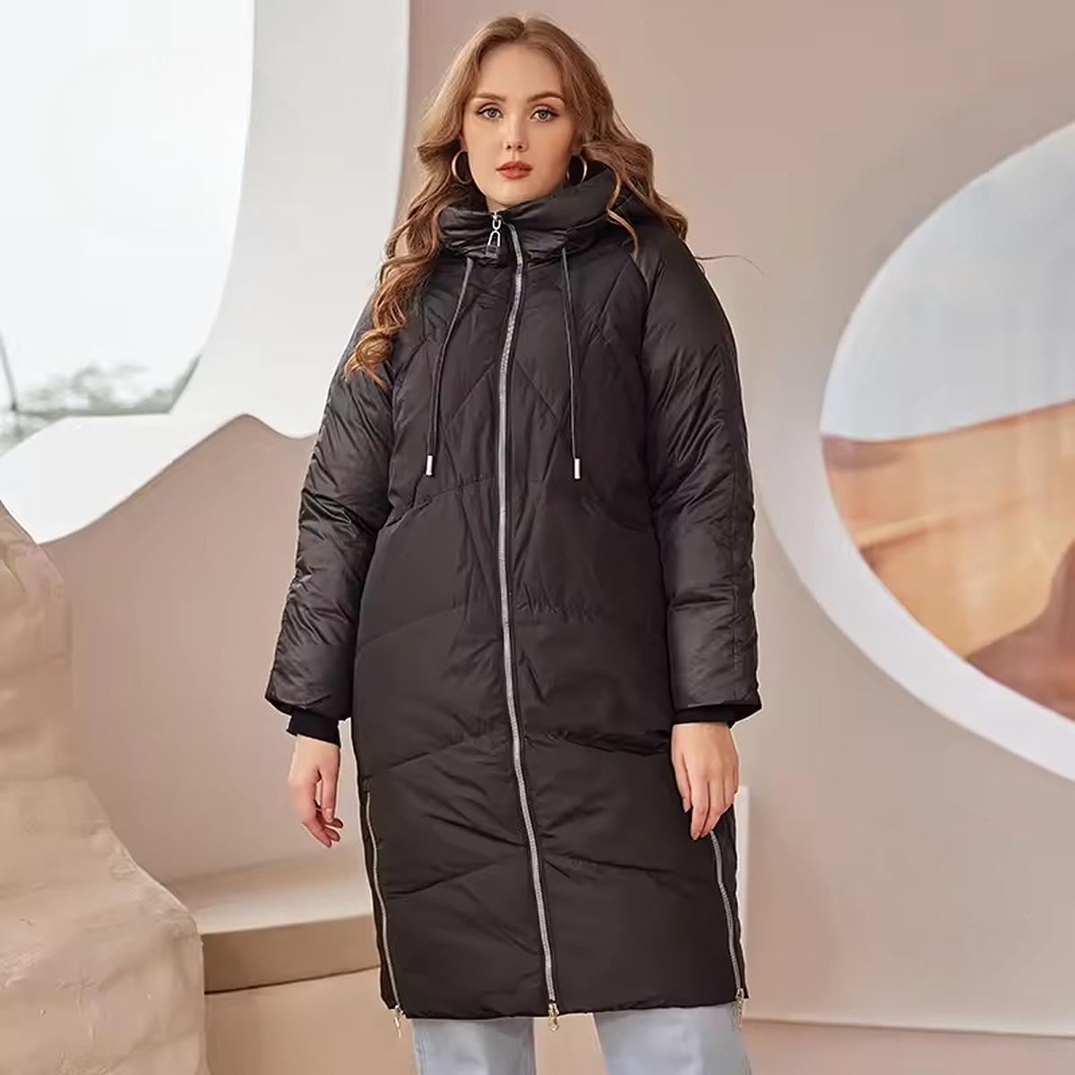 Nordlicht Winter-Parka – Stil trifft Wärme
