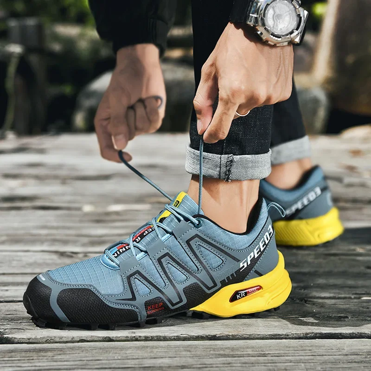 AlpenStride Pro – Orthopädische Trail-Wanderschuhe