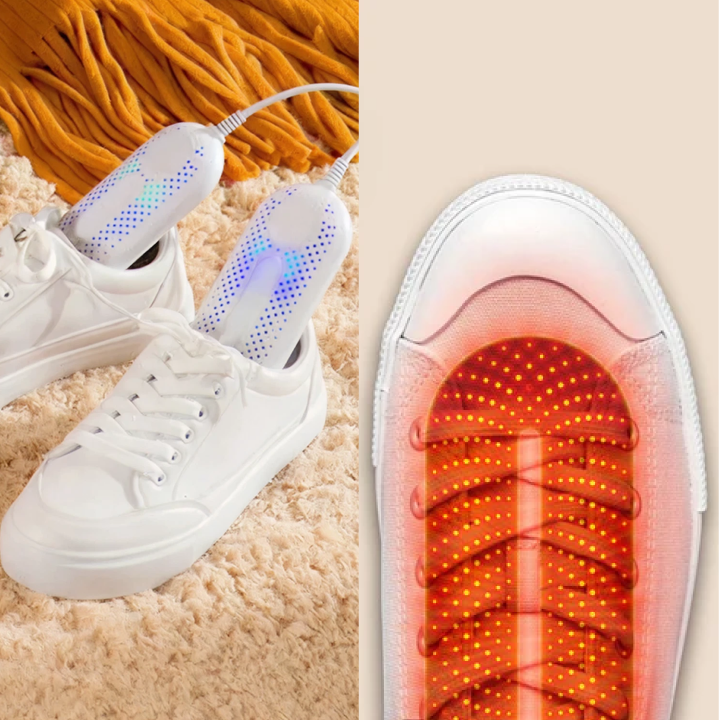 Elektrischer Schuhtrockner mit UV-Desinfektion