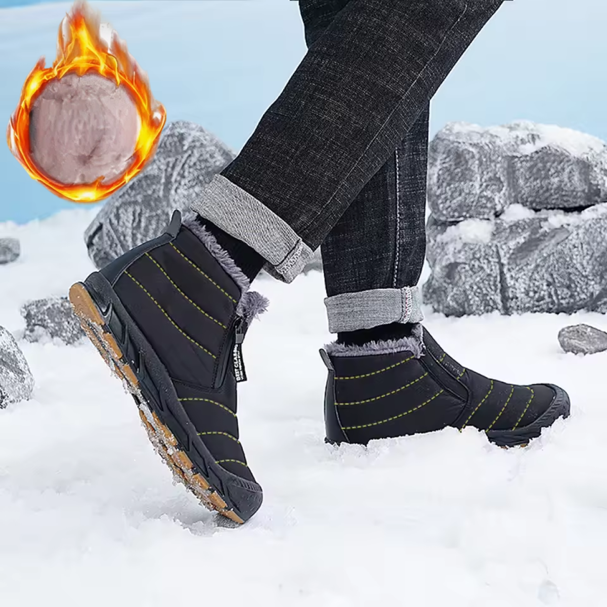 Arktis Orthopädische Winter-Schneestiefel