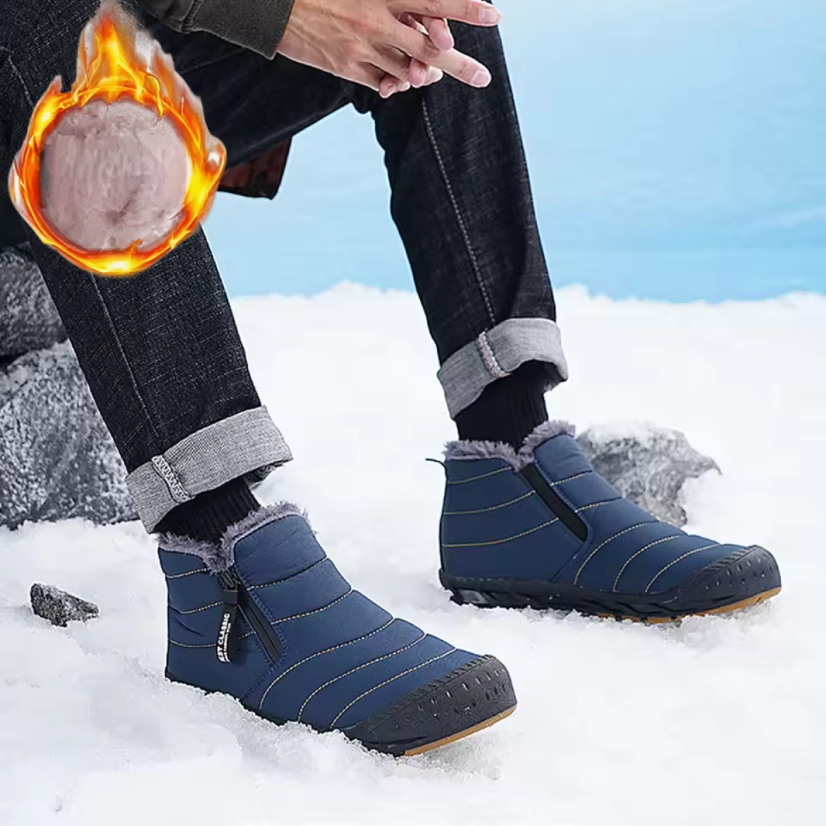Arktis Orthopädische Winter-Schneestiefel