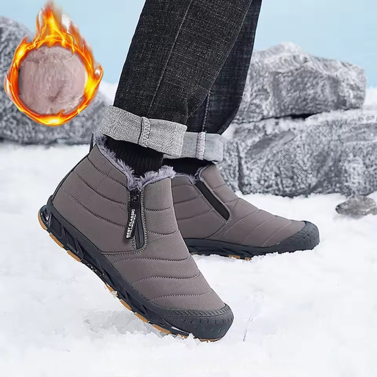 Arktis Orthopädische Winter-Schneestiefel