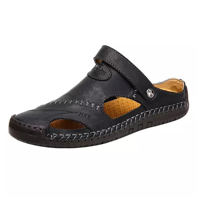 Orthopädische Ledersandalen