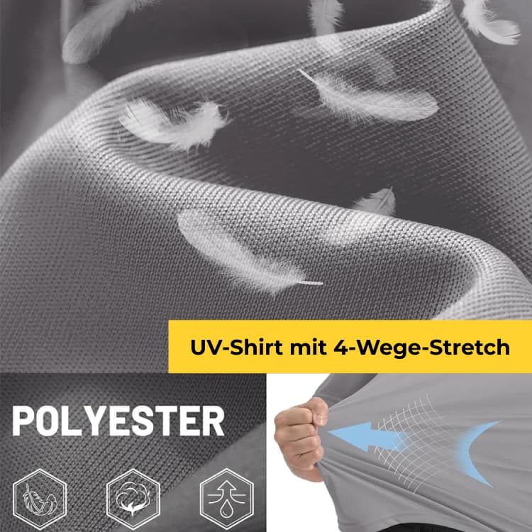 UV-Schutz-T-Shirt SPF 50+