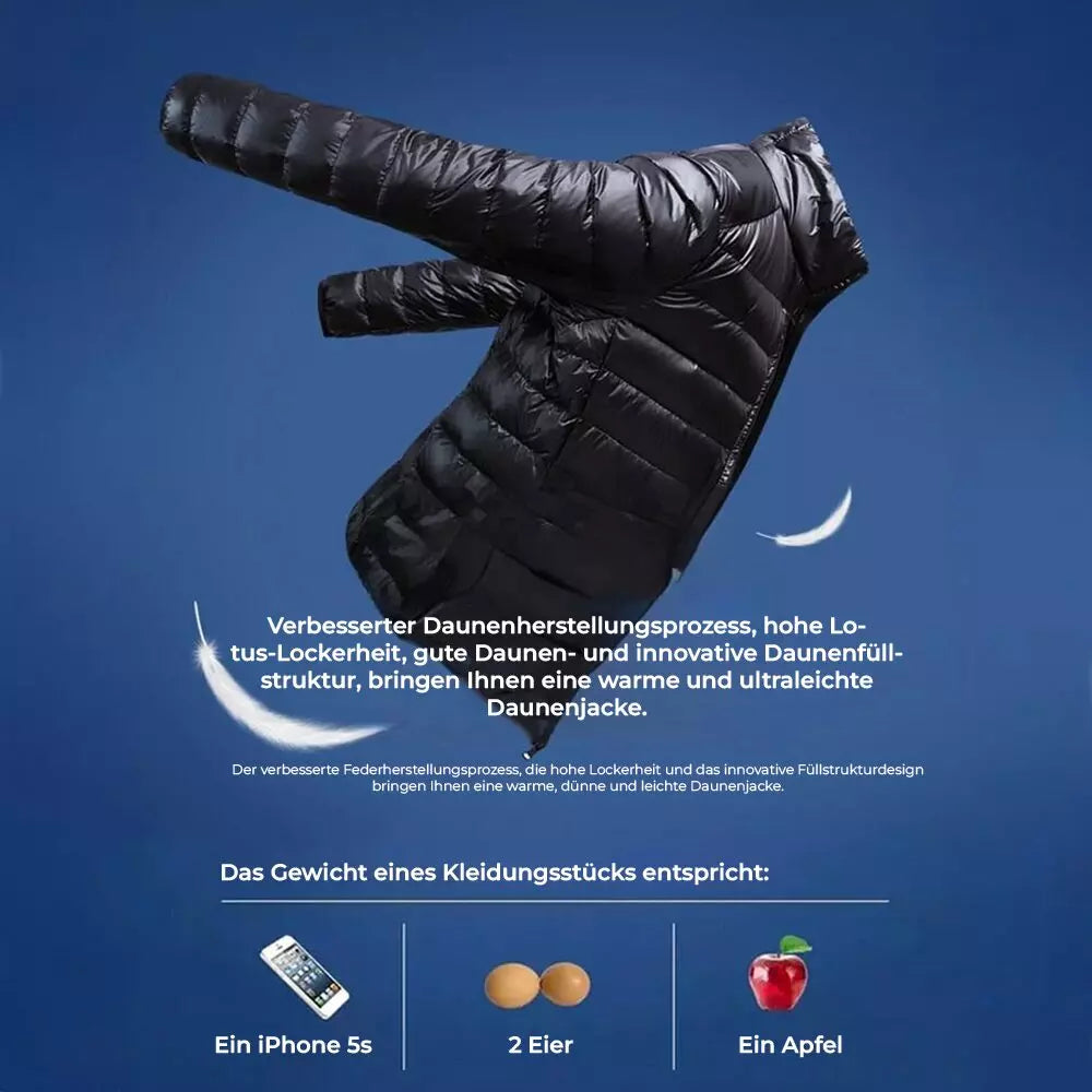 Ultraleichte Daunenjacke