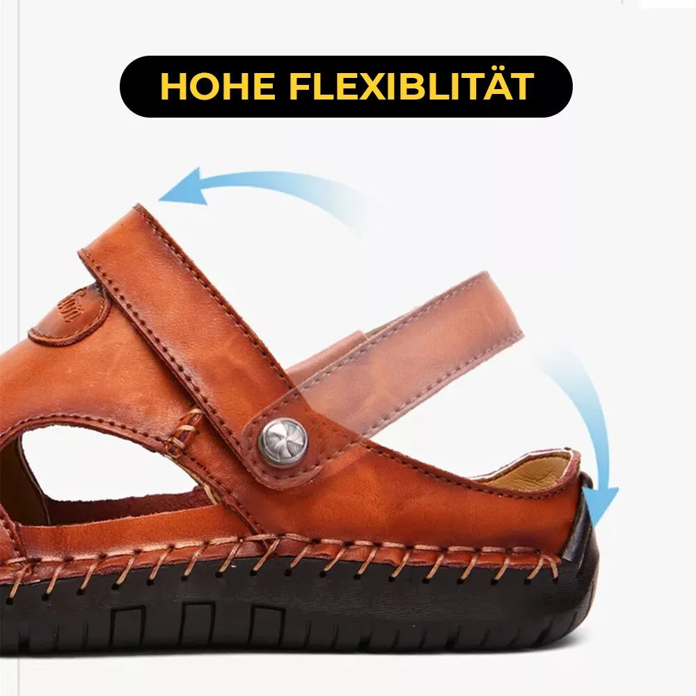 Orthopädische Ledersandalen