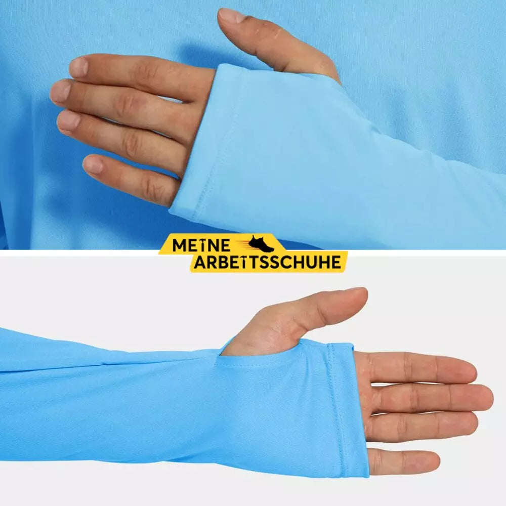 Langarm-Shirt mit UV-Schutz