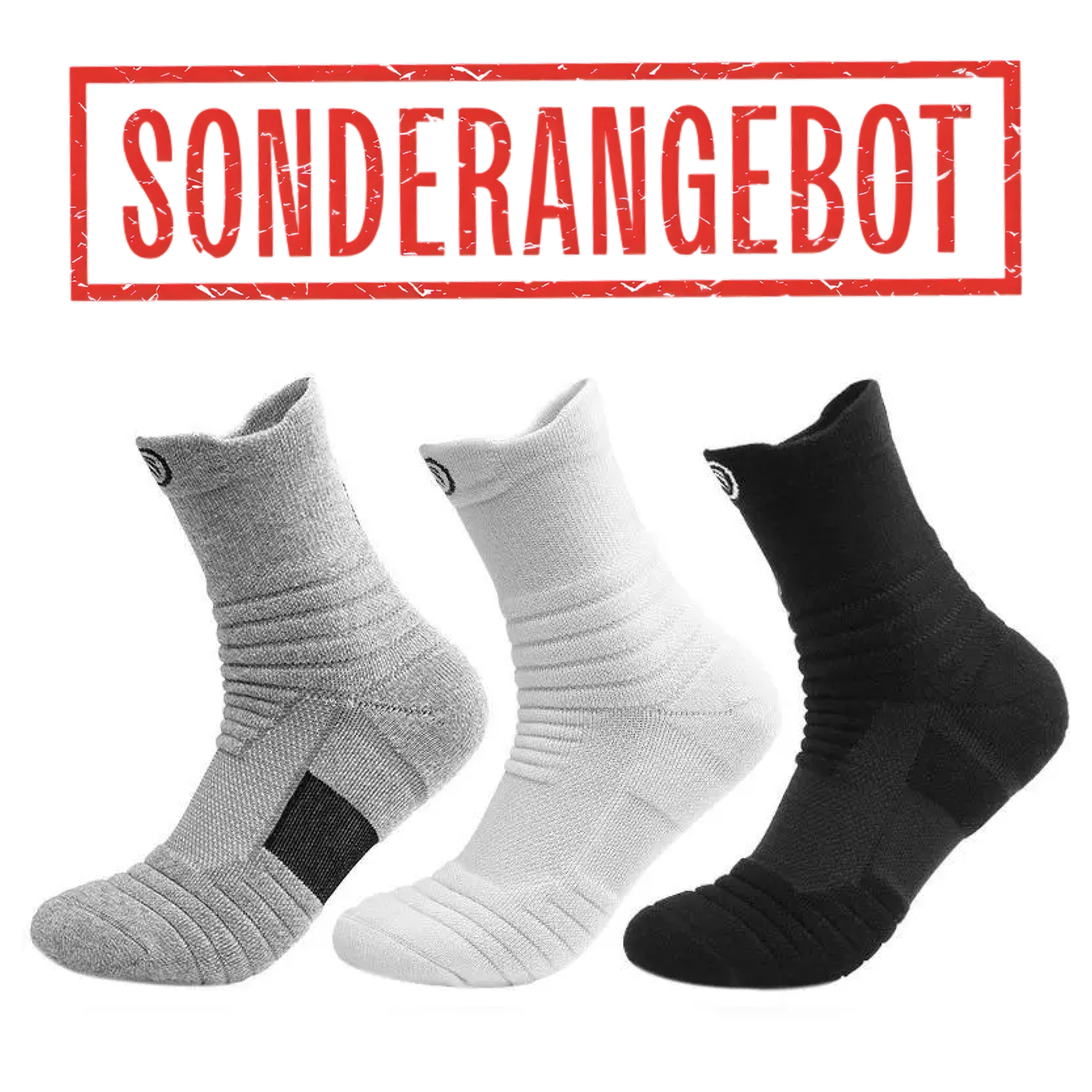 Kompression Arbeitssocken 3er-Pack