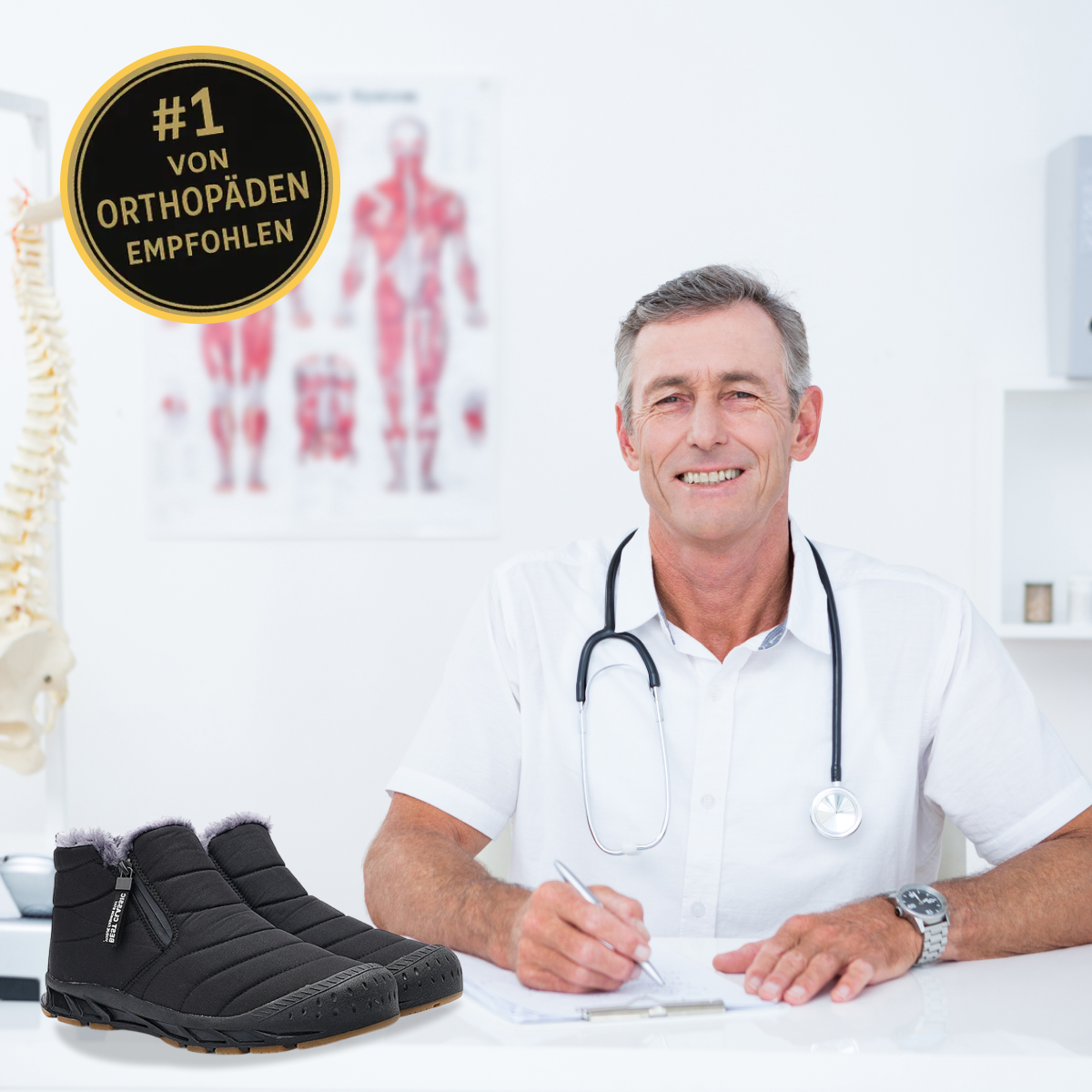 Arktis Orthopädische Winter-Schneestiefel