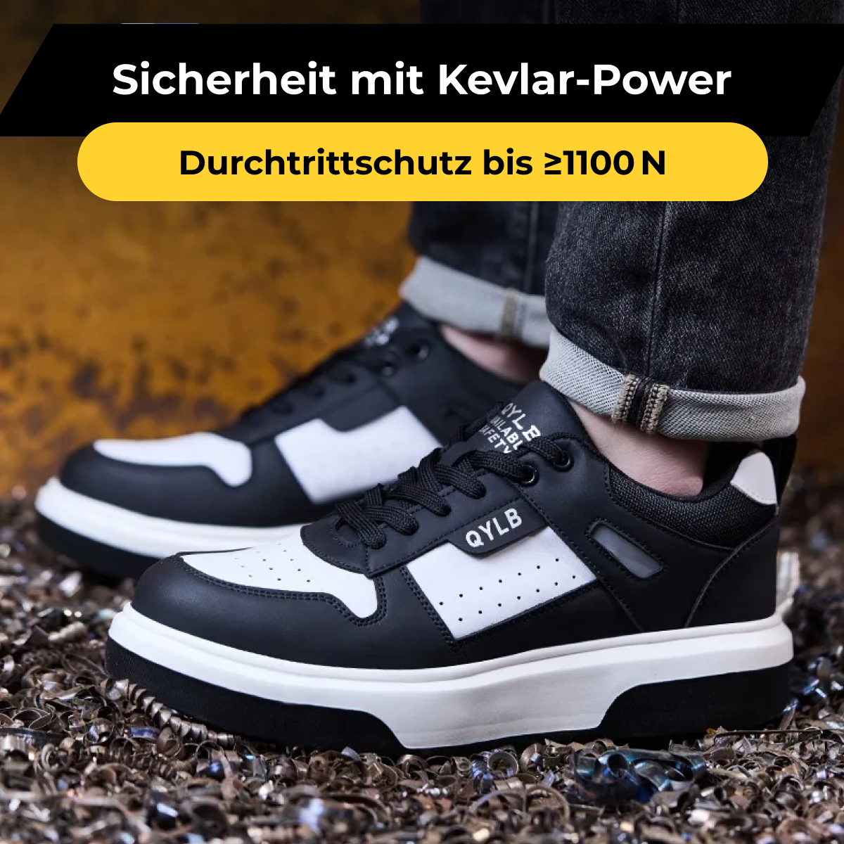 Quarz - Stylischer Sicherheitsschuh