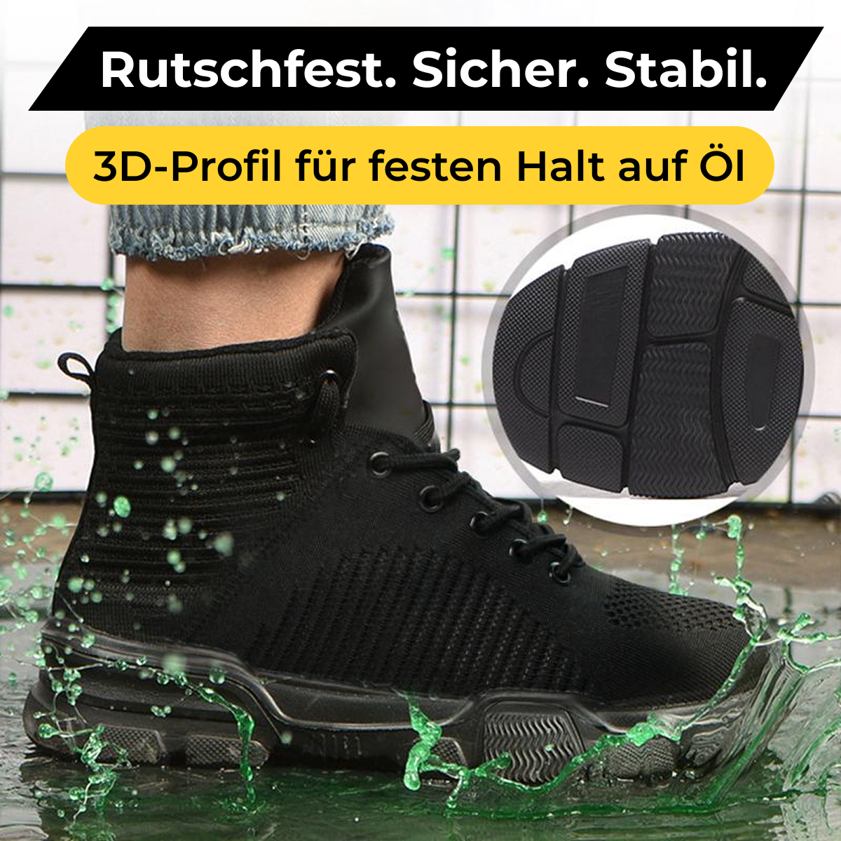 Regen Sicherheitsschuhe