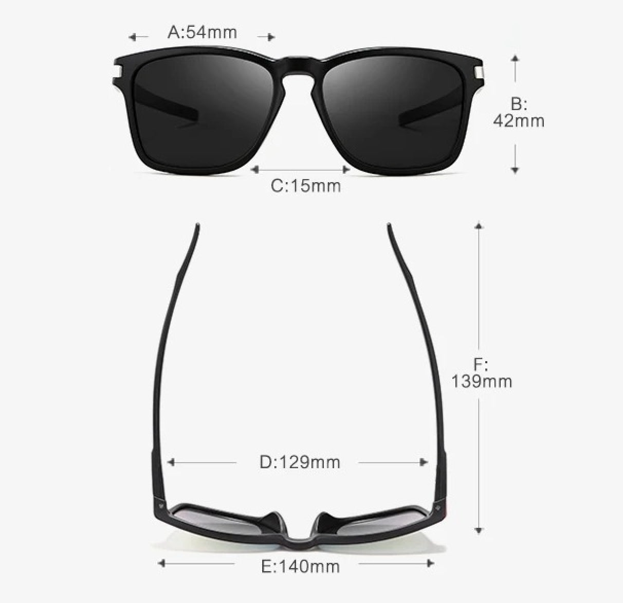 Unkaputtbare Sonnenbrille (polarisiert)
