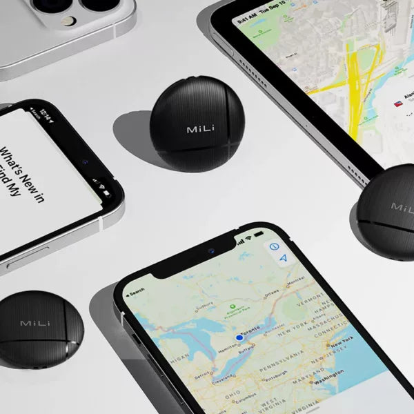 getMiLi Bluetooth-Fahrrad-Tracker – Kompatibel mit iOS und Android