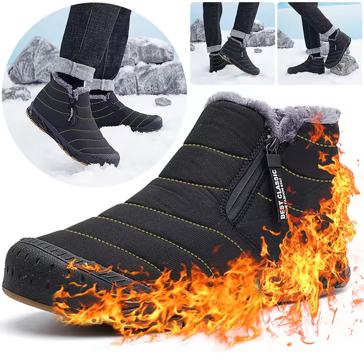 Arktis Orthopädische Winter-Schneestiefel