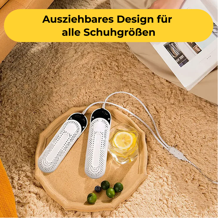 Elektrischer Schuhtrockner mit UV-Desinfektion