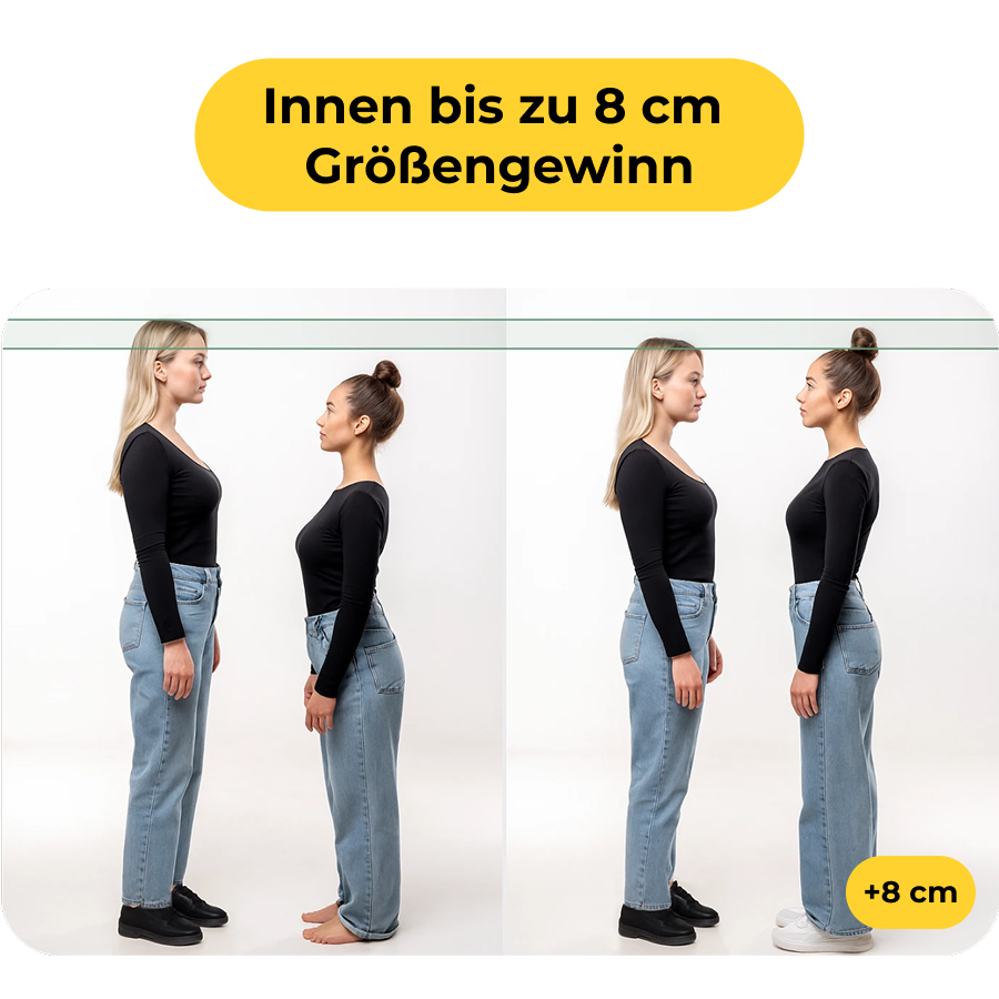 Elevator Schuhe – Bis zu 8 cm größer