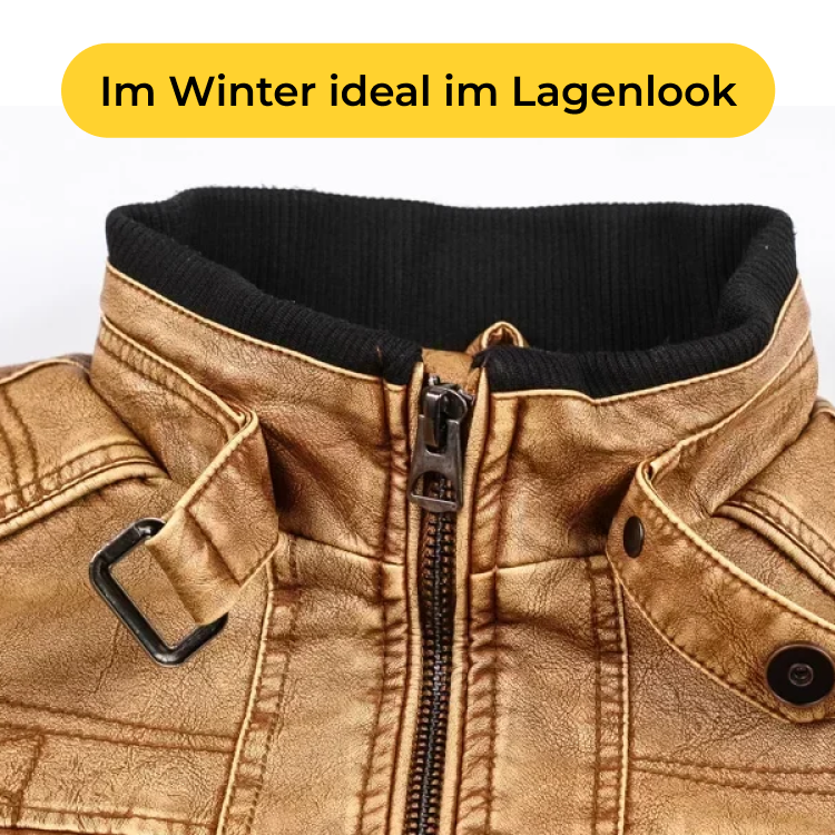 Sturmfels – Lederjacke