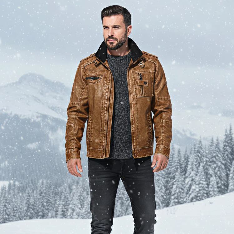 Sturmfels – Lederjacke