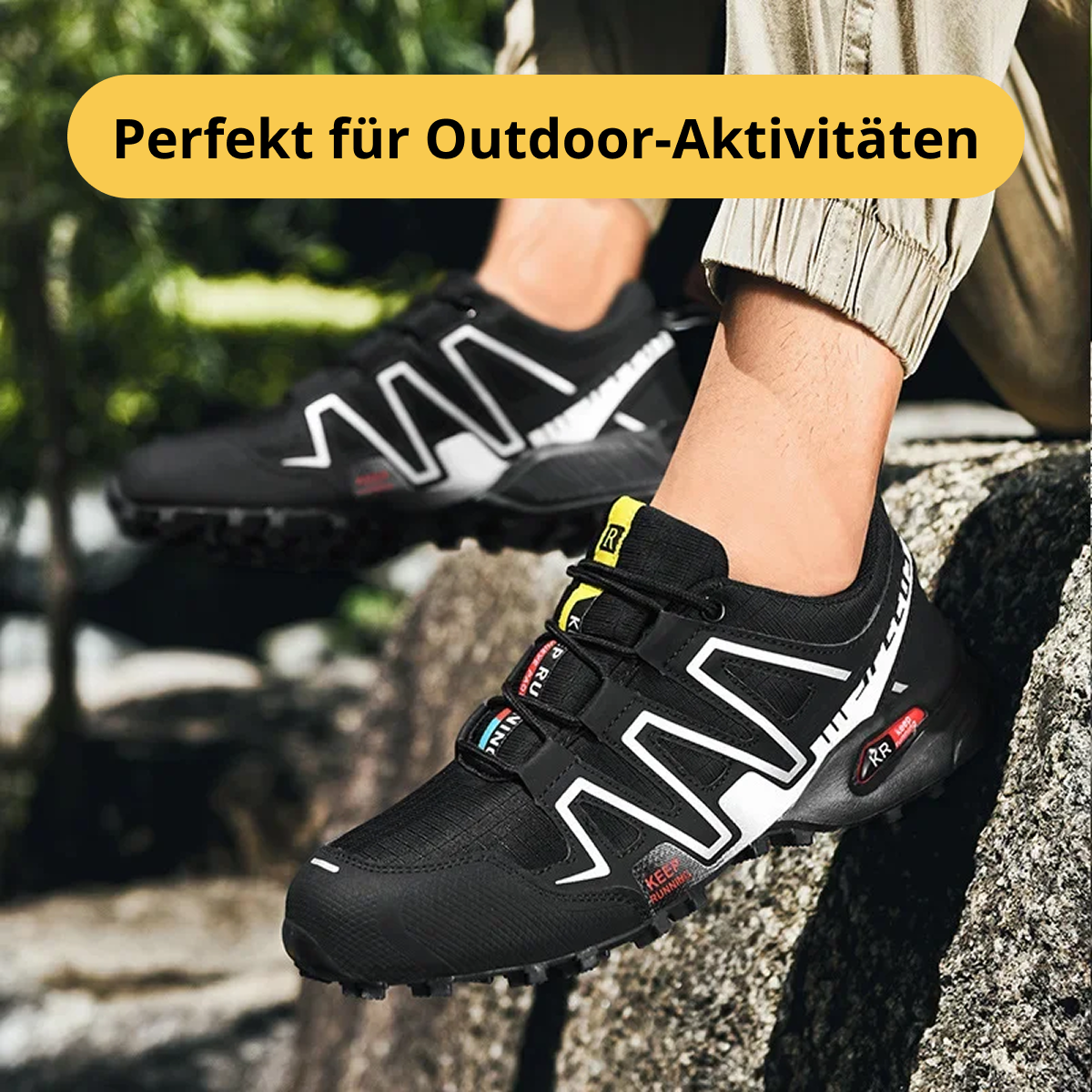 AlpenStride Pro – Orthopädische Trail-Wanderschuhe