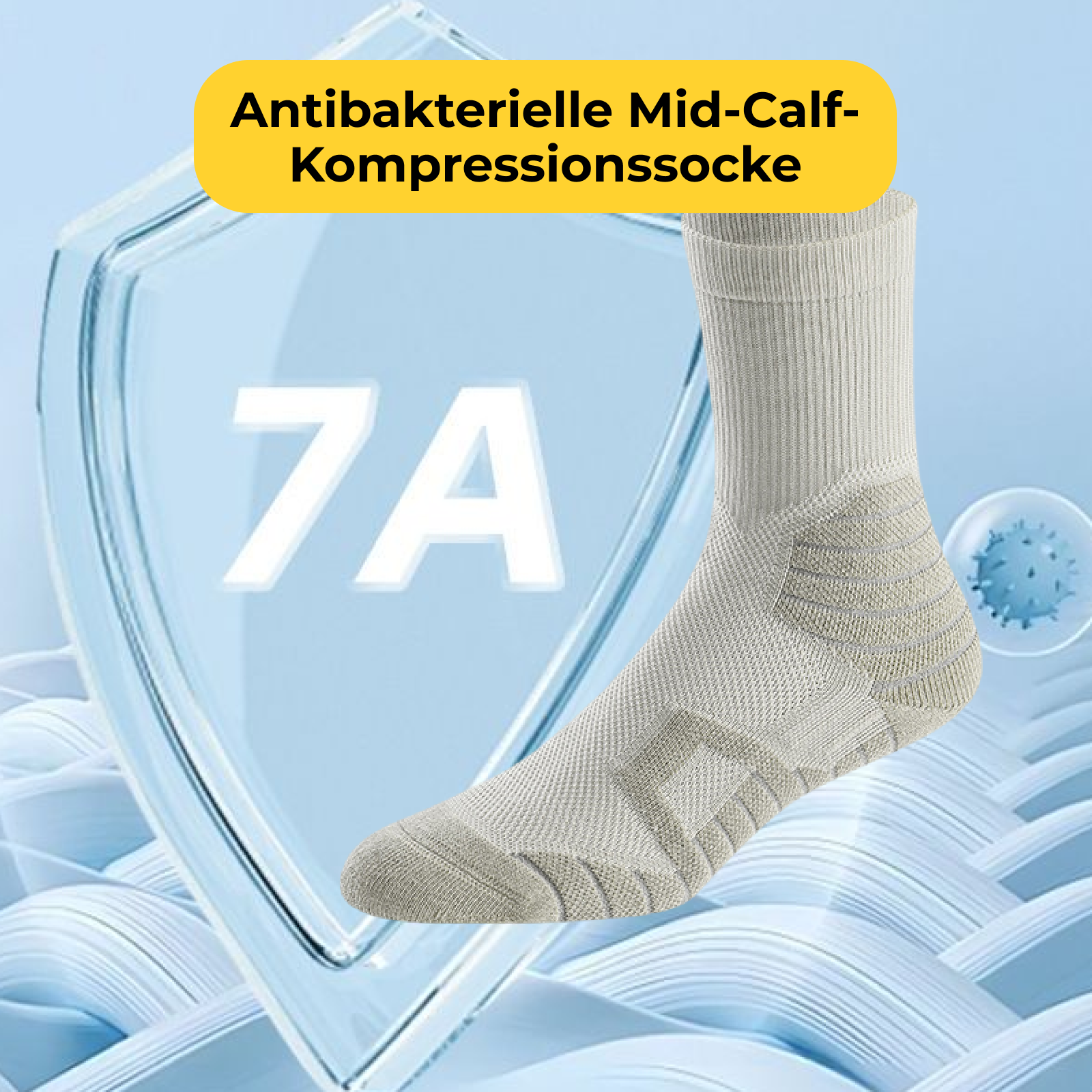 Kompressions Sportsocken (2er-Pack)