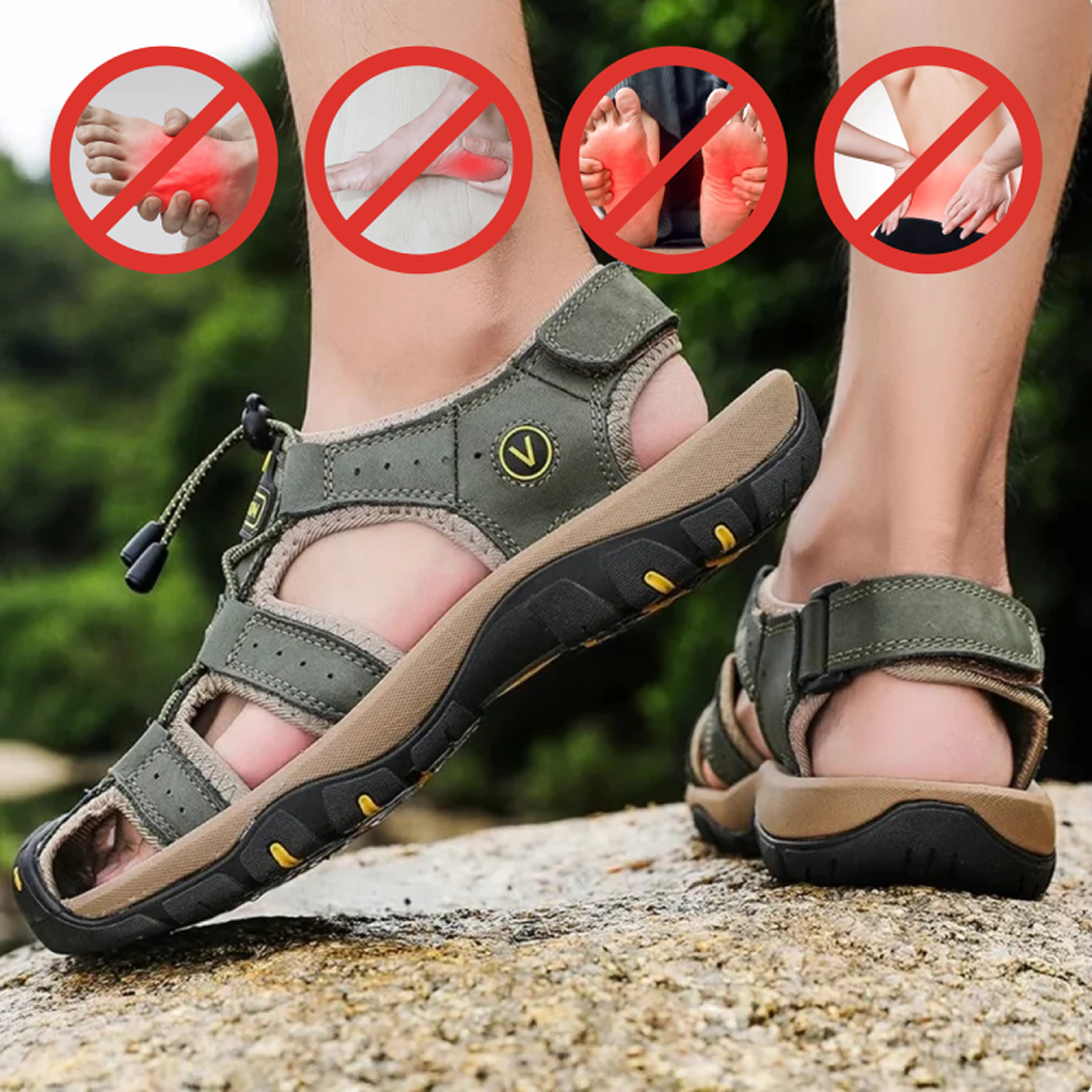 Ergosandals – Ergonomische Wandersandalen
