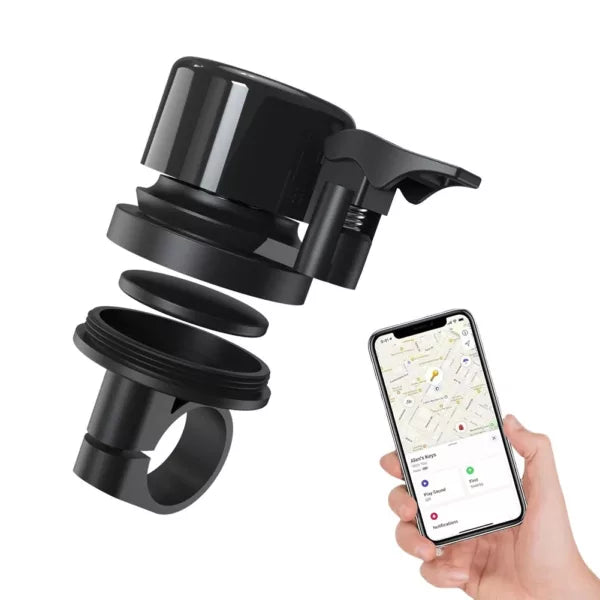 getMiLi Bluetooth-Fahrrad-Tracker – Kompatibel mit iOS und Android